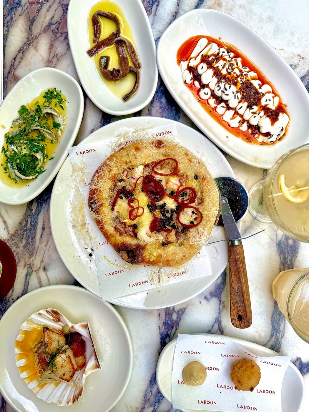 Lardon restaurant terrace