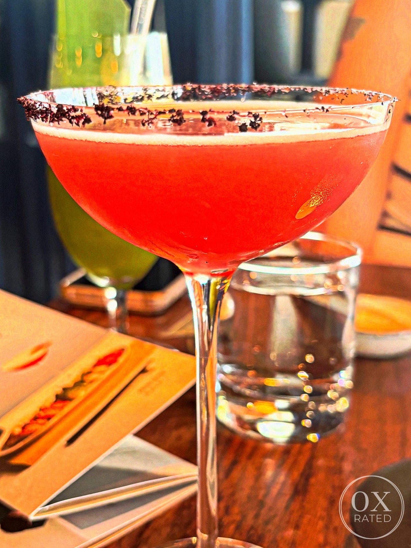 A Japanese-inspired cocktail at Sticks'n'Sushi Oxford